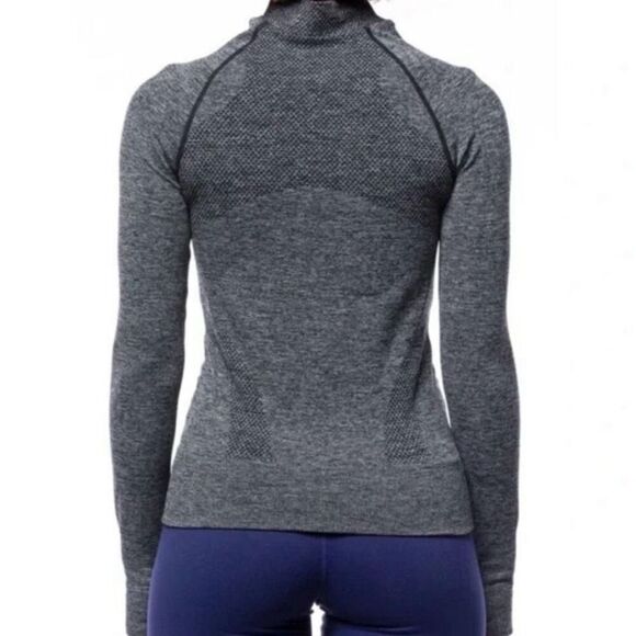 IAB MFG Carbon Seamless Full Zip Jacket in Gray Size Medium - Picture 8 of 8